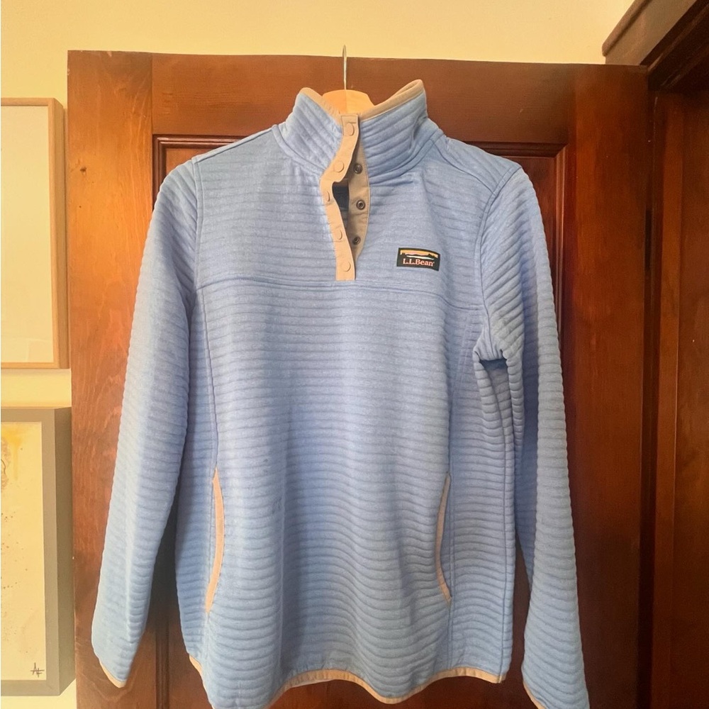 L.L. Bean Blue Pullover Sweater